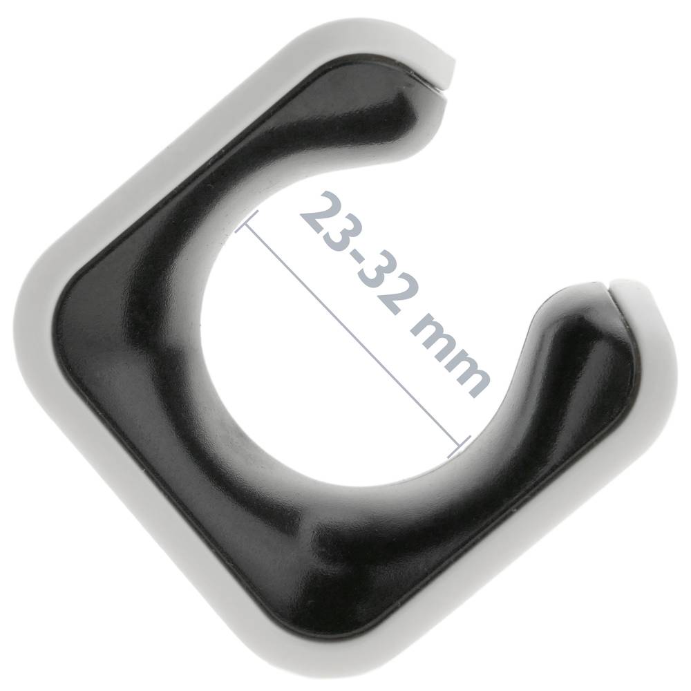 Soporte de pared para colgar bicicleta de carretera por la rueda 700C x 23-28C