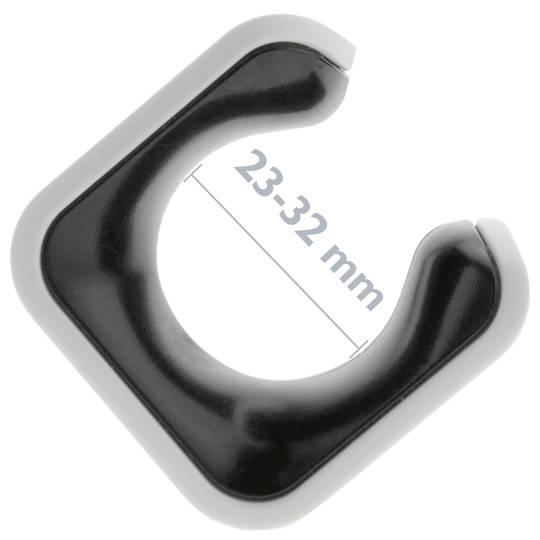 Soporte de pared para colgar bicicleta de carretera por la rueda 700C x 23-28C