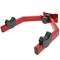 Wall hook for hanging bicycle from the chassis horizontally