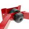 Wall hook for hanging bicycle from the chassis horizontally