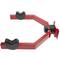 Wall hook for hanging bicycle from the chassis horizontally