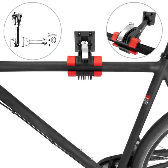 Wall mount bike stand for bicycle repair 