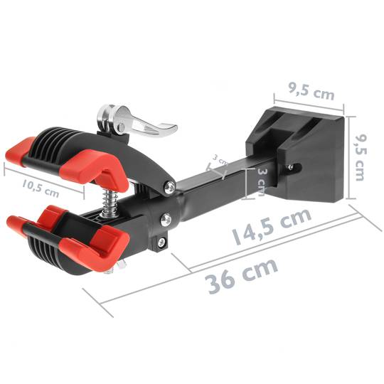 Wall mount bike stand for bicycle repair 