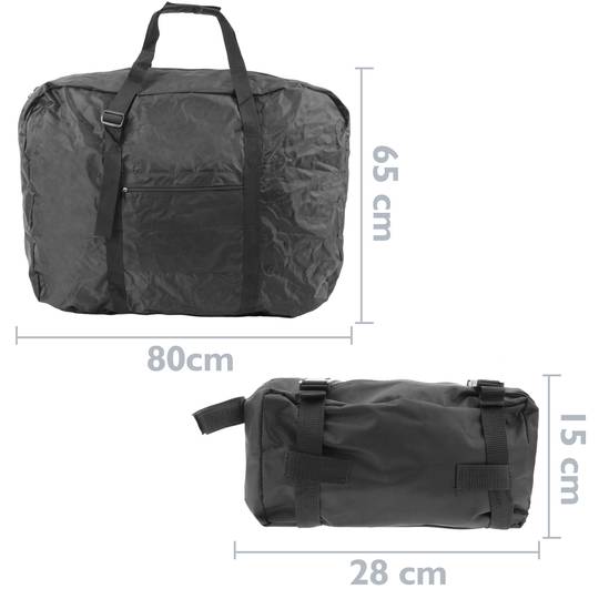 Sac de transport de vélo pour le porte-bagages arrière