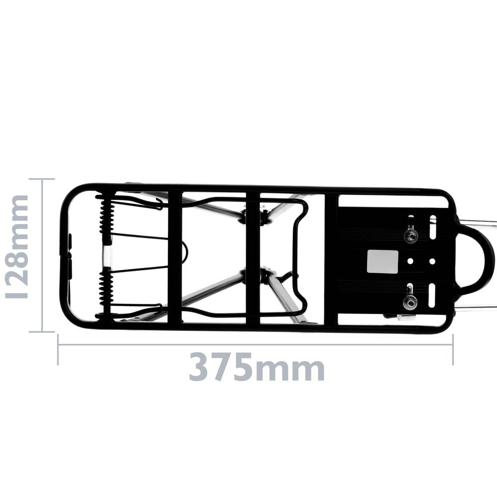 Cablematic V/élos porte-bagages arri/ère avec garde-corps en m/étal 38x14cm