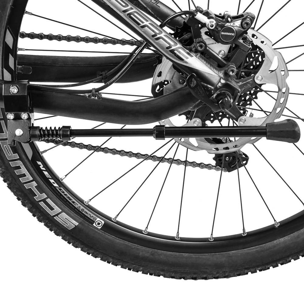 Pata de cabra para bicicleta Caballete ajustable de 22-33 cm - Cablematic