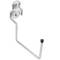 Ganxo de paret multiusos d'acer zincat de 57x150x150 mm