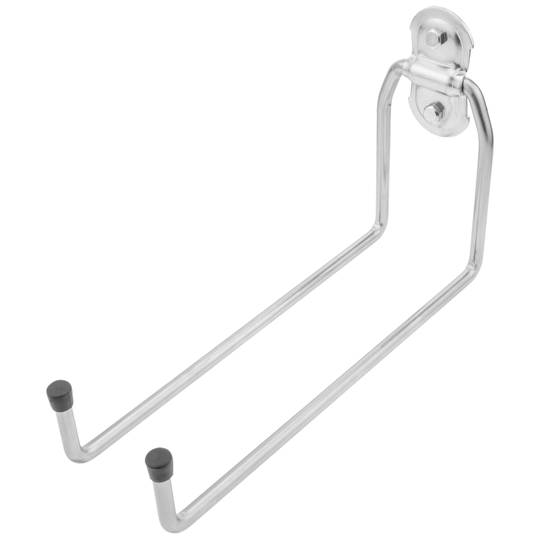 Gancio da parete multiuso in acciaio zincato 250 mm