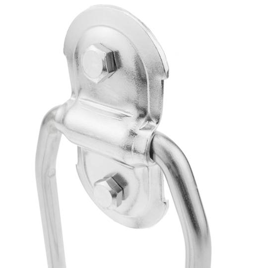 Gancio da parete multiuso in acciaio zincato 250 mm