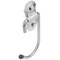 Gancho de parede multiuso em aço galvanizado 130 mm