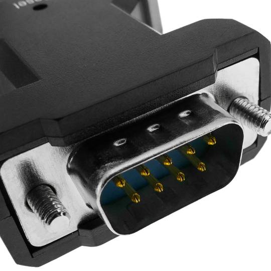 Adaptador Bluetooth sem fio para série RS232 DTE DCE DB9 v5 BLE