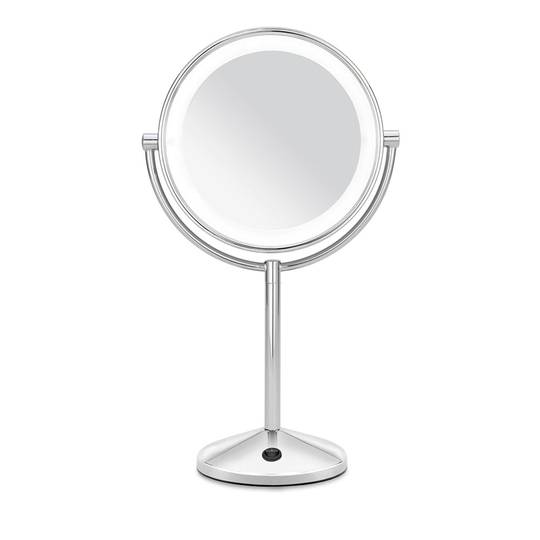 Baybliss 9436E 10x LED Ring Chrome Makeup Mirror