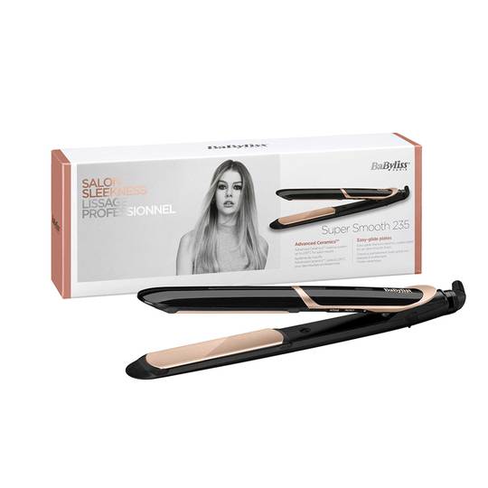 Babyliss ST393E Lisseur Super Smooth Ionic Céramique Titane 235ºC