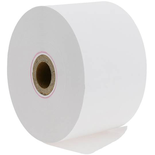 Rolo bobina de papel térmico para impressora multibanco 44x64mm 10 unidades