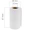 Rollo bobina de papel térmico para impresora TPV y caja registradora 57x30mm 10 unidades