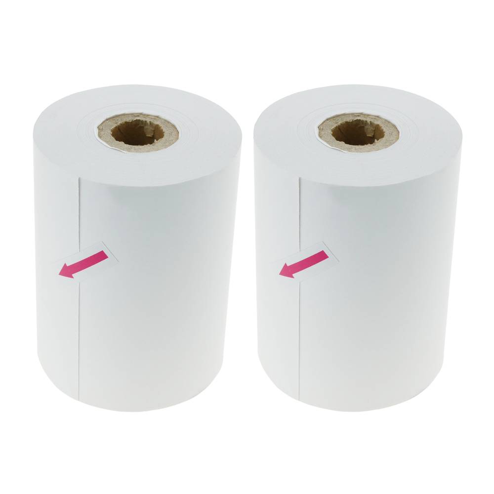 Thermische papierrol voor POS-printer en kassa 80x58mm 2 eenheden