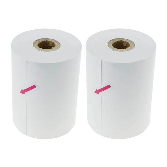 Thermische papierrol voor POS-printer en kassa 80x58mm 2 eenheden