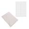 Selbstklebende weiß etiketten für A4 drucker 99.1x38.1mm 100 blatt