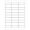 Etichette bianche adesive per stampanti A4 64x26.7mm 100 fogli
