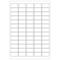 Selbstklebende weiß etiketten für A4 drucker 38.1x21.2mm 100 blatt