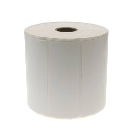 Rolka 1600 etykiet samoprzylepnych do bezpośredniej drukarki termicznej 101,6 x 38,1 mm 20 sztuk