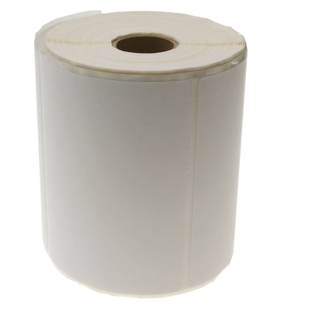 Rotlle bobina de 500 etiquetes adhesives per impressora tèrmica directa 101.6x76.2mm 20 unitats