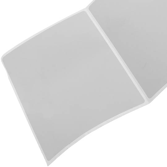 Rol van 1200 zelfklevende etiketten voor directe thermische printer 101.6x101.6mm 8 eenheden