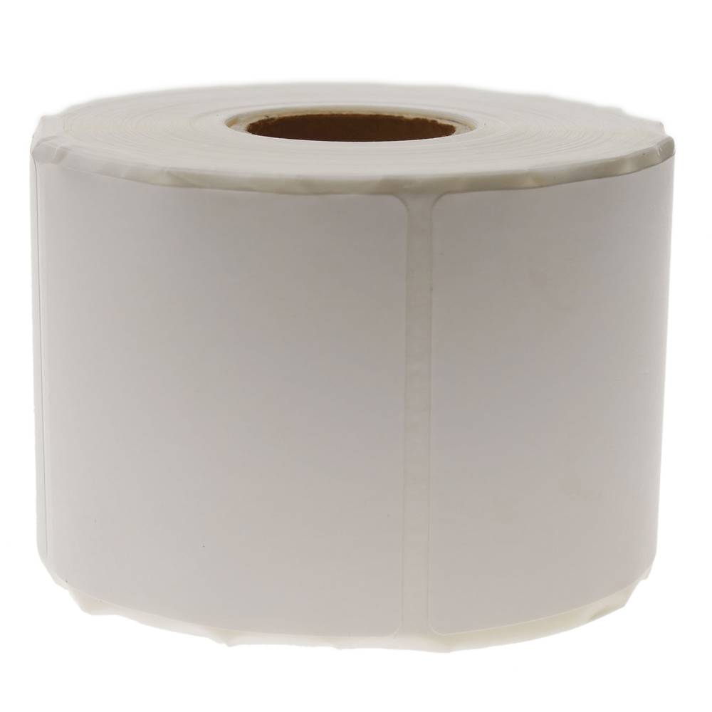 Rotlle bobina de 600 etiquetes adhesives per impressora tèrmica directa 50.8x50.8mm 50 unitats