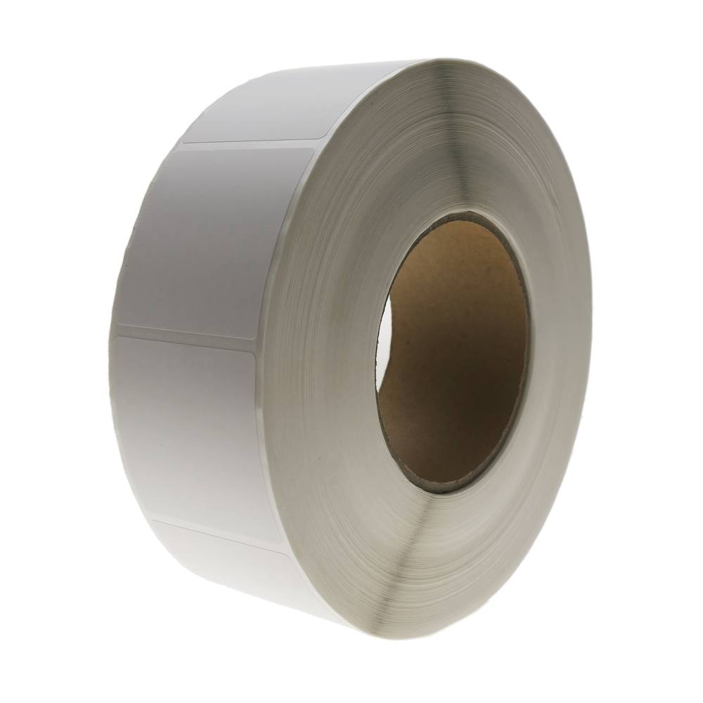 Rouleaux bobine 2300 étiquettes pour imprimante thermique directe 50.8x50.8mm 20 unités