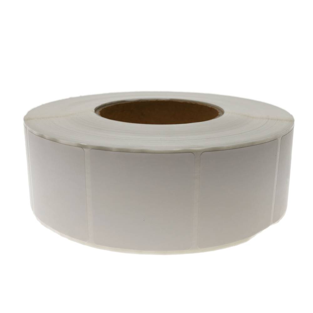 Rouleaux bobine 2300 étiquettes pour imprimante thermique directe 50.8x50.8mm 20 unités