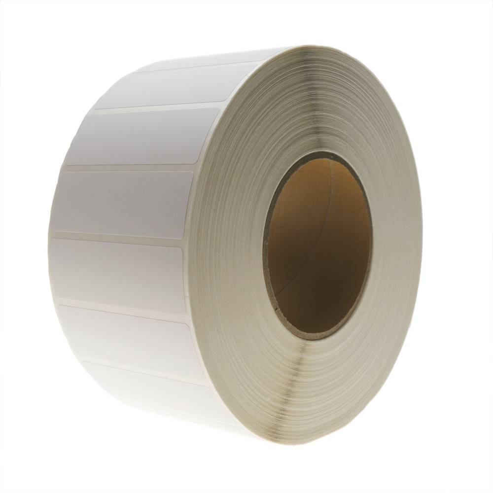 Rouleaux bobine 4800 étiquettes pour imprimante thermique directe 76.2x25.4mm 8 unités