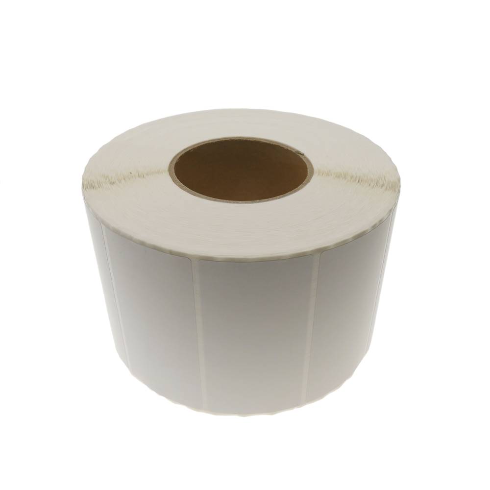Rotlle bobina 2500 etiquetes adhesives per impressora transferència tèrmica 101.6x50.8mm 8 unitats