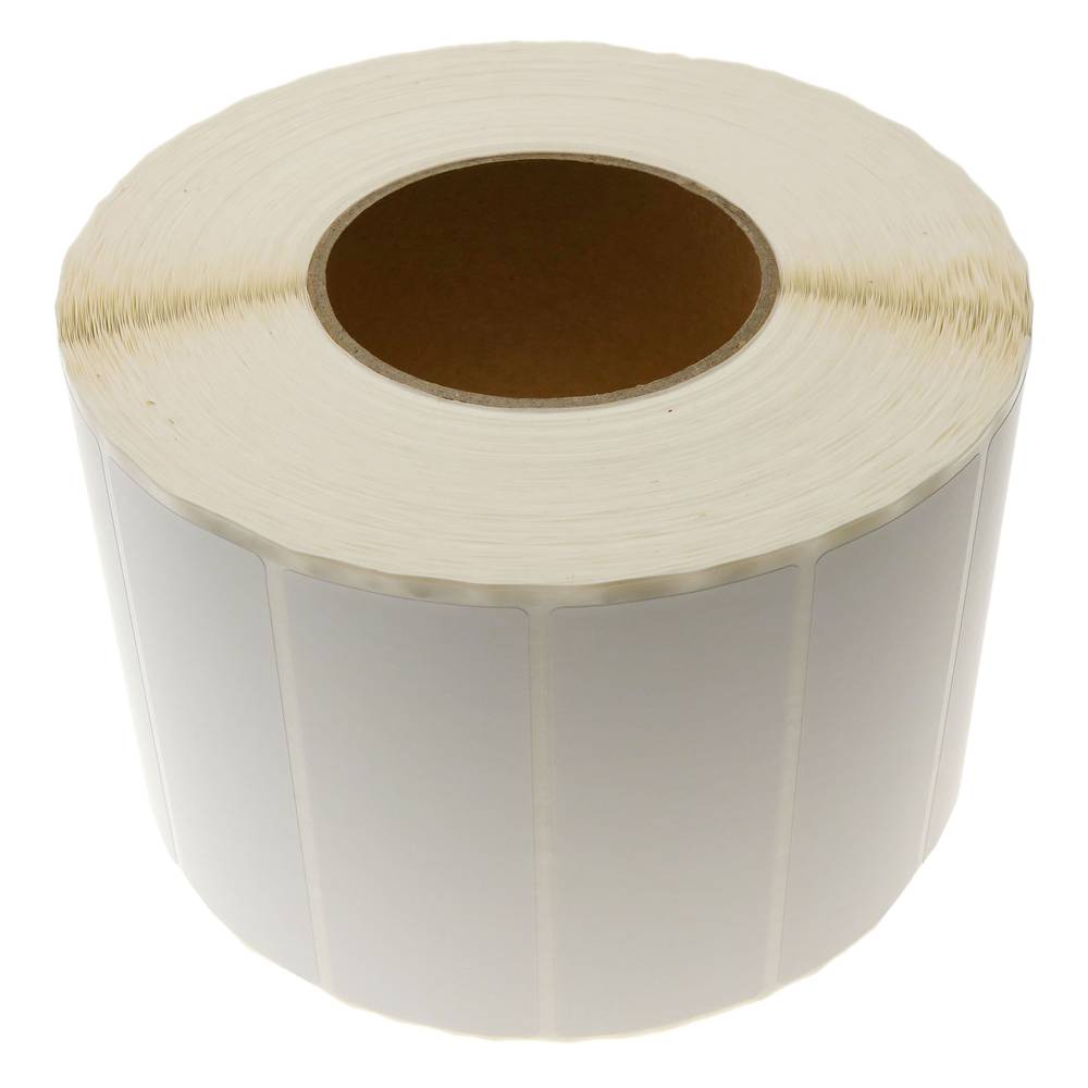 Rotlle bobina 3000 etiquetes adhesives per impressora transferència tèrmica 101.6x38.1mm 8 unitats