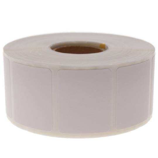 Thermal roll label with 1200 labels for thermal transfer printer 31.75x25.4mm 100 units