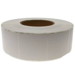 Rotlle bobina de 2300 etiquetes adhesives per impressora transferència tèrmica 50.8x50.8mm 20 unitat