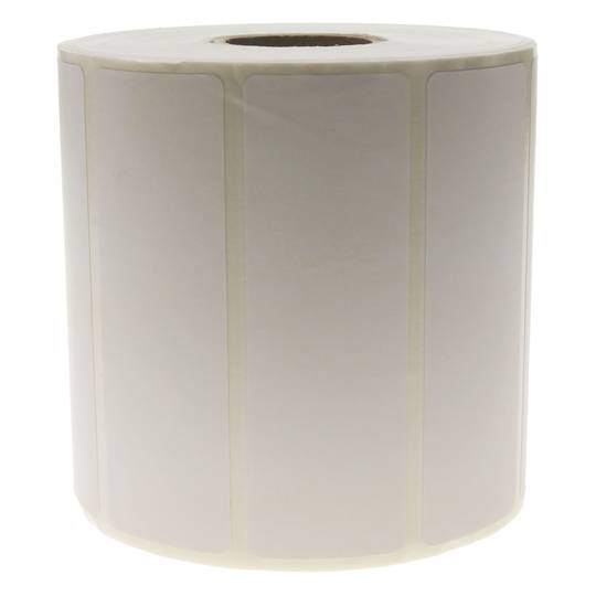 Thermal roll label with 1200 labels for thermal transfer printer 76.2x25.4mm 50 units