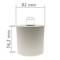 Thermal roll label with 1200 labels for thermal transfer printer 76.2x25.4mm 50 units