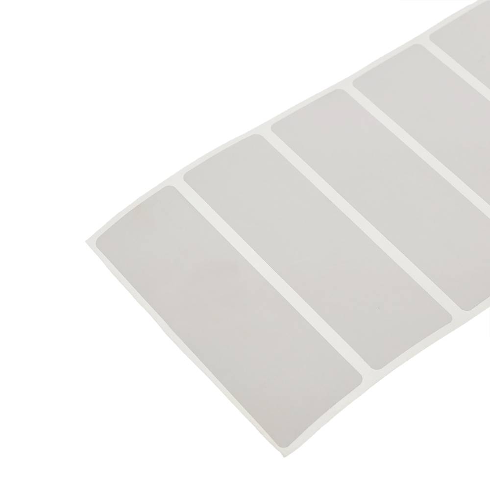 Rotlle bobina de 1200 etiquetes adhesives per impressora transferència tèrmica 76.2x25.4mm 50 unitat