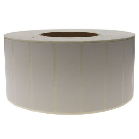Thermal roll label with 4800 labels for thermal transfer printer 76.2x25.4mm 8 units