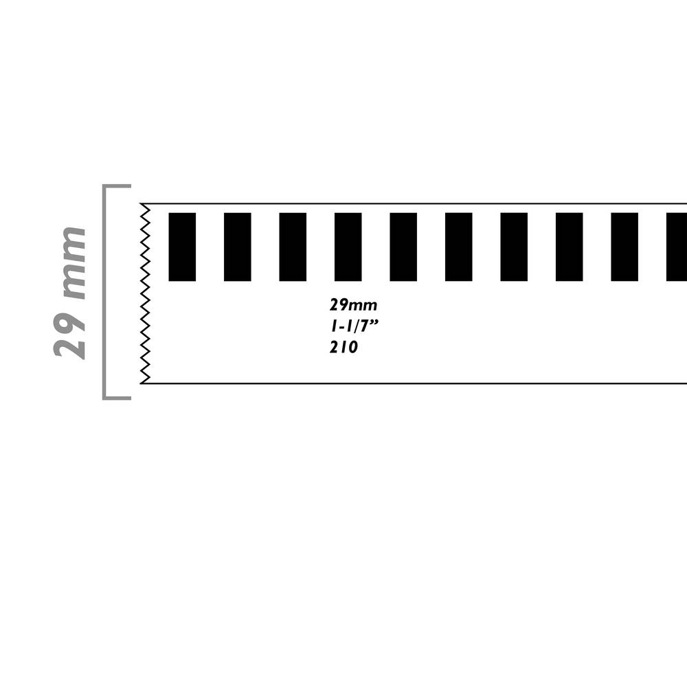 Rouleaux bobine étiquettes continues compatible Brother DK-22210 DK-2210 29mm
