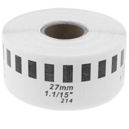 Rotlle bobina d'etiquetes contínues adhesives compatibles amb Brother DK-22214 DK-2214 12mm