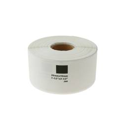 Rotlle bobina de 400 etiquetes adhesives compatibles amb Brother DK-11208 DK-1208 38x90mm