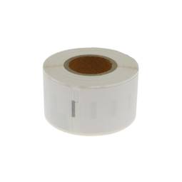 Rotlle bobina de 130 etiquetes adhesives compatibles amb Dymo S0722370 i Dymo 99010 28x89mm