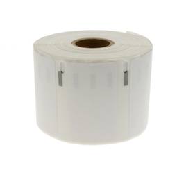 Rotlle bobina de 1000 etiquetes adhesives compatibles amb Dymo S0722540 i Dymo 11354 57x32mm