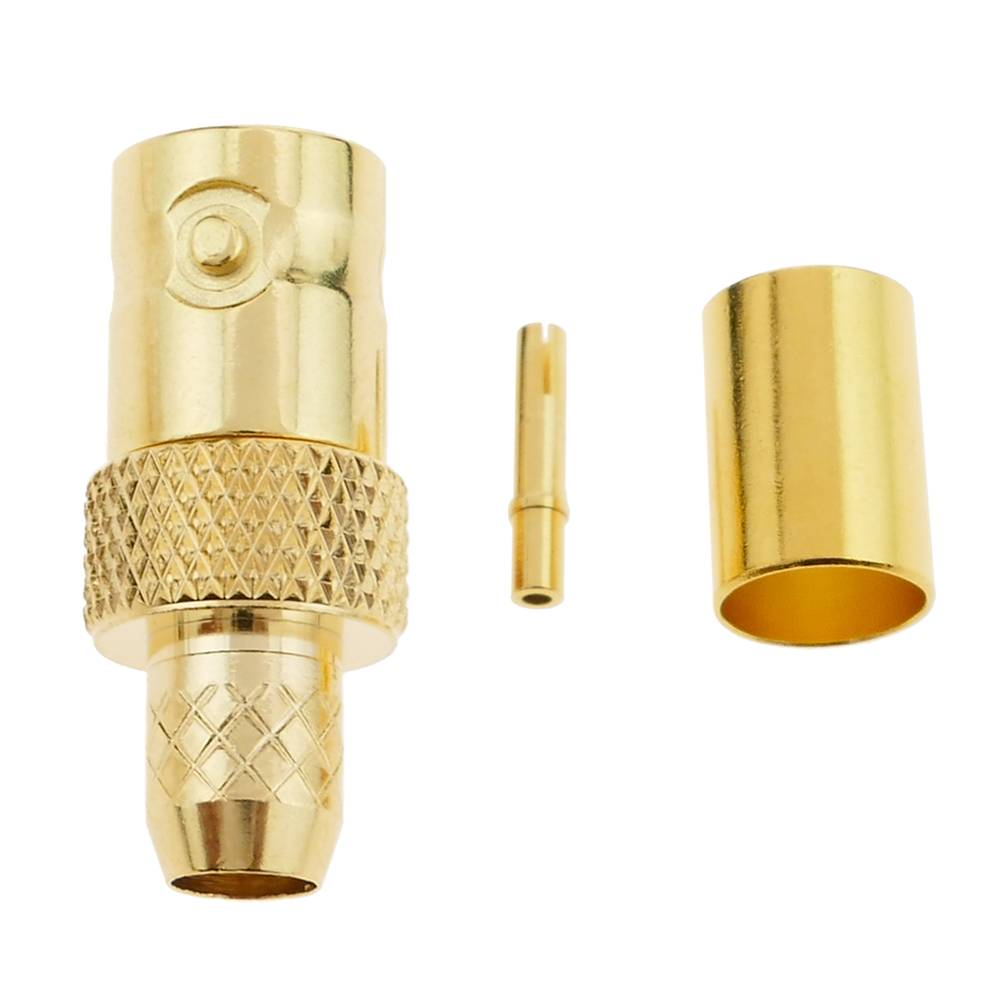 RG6U ouro BNC Crimp soquete