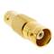 Banhados a ouro conector BNC fêmea-fêmea RG6U