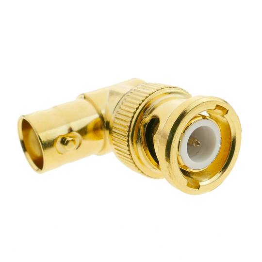 Vergoldete BNC Stecker auf Buchse Schicht RG6U