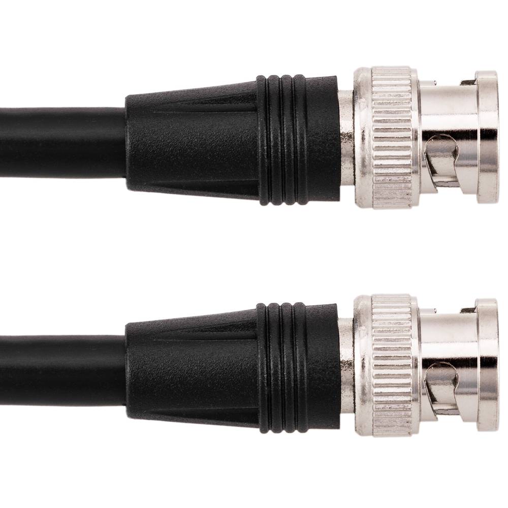 Cabo coaxial BNC 12G HD SDI macho para macho de alta qualidade de 5m