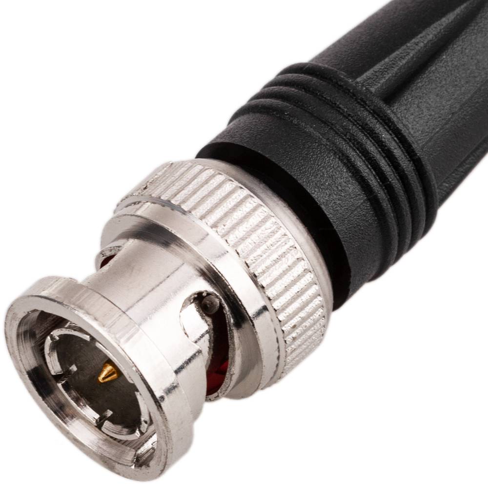 Cabo coaxial BNC 12G HD SDI macho para macho de alta qualidade de 5m
