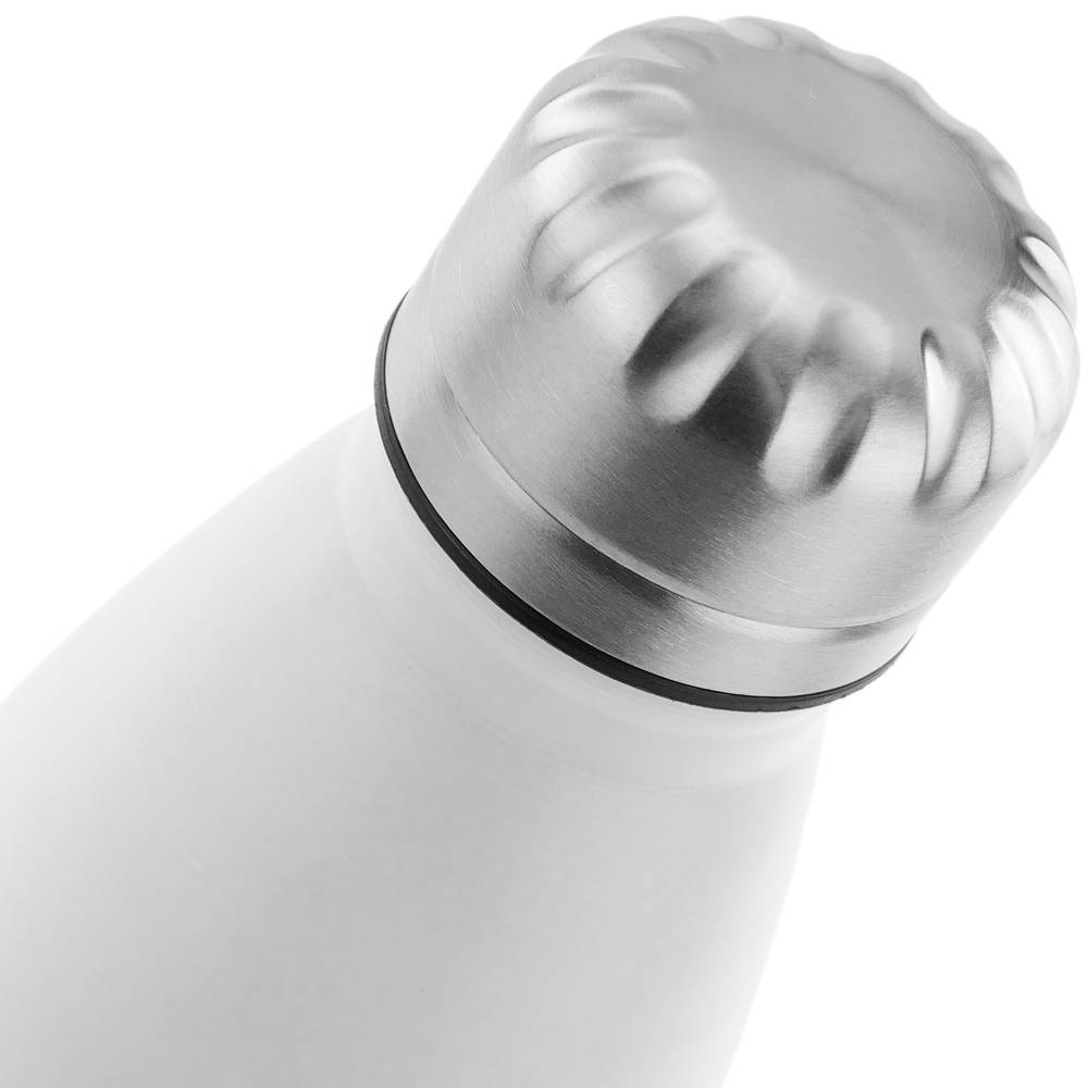 Bouteille en acier inoxydable blanc de 720 ml